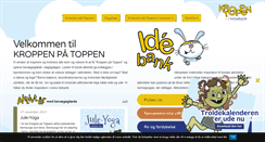 Desktop Screenshot of kroppenpaatoppen.dk